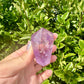 Amethyst Tower - Natural Crystal Healing Stone - Elegant Home Decor Piece - Perfect Gift for Crystal Lovers and Collectors