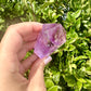 Amethyst Tower - Natural Crystal Healing Stone - Elegant Home Decor Piece - Perfect Gift for Crystal Lovers and Collectors