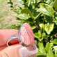 Rhodochrosite Sterling Silver Ring Size 10 - Elegant Pink Gemstone, Crafted Jewelry, Perfect for Any Occasion