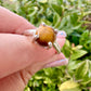 Sterling Silver Tiger's Eye Ring – Size 9.25 – Unique Gemstone Jewelry for Women