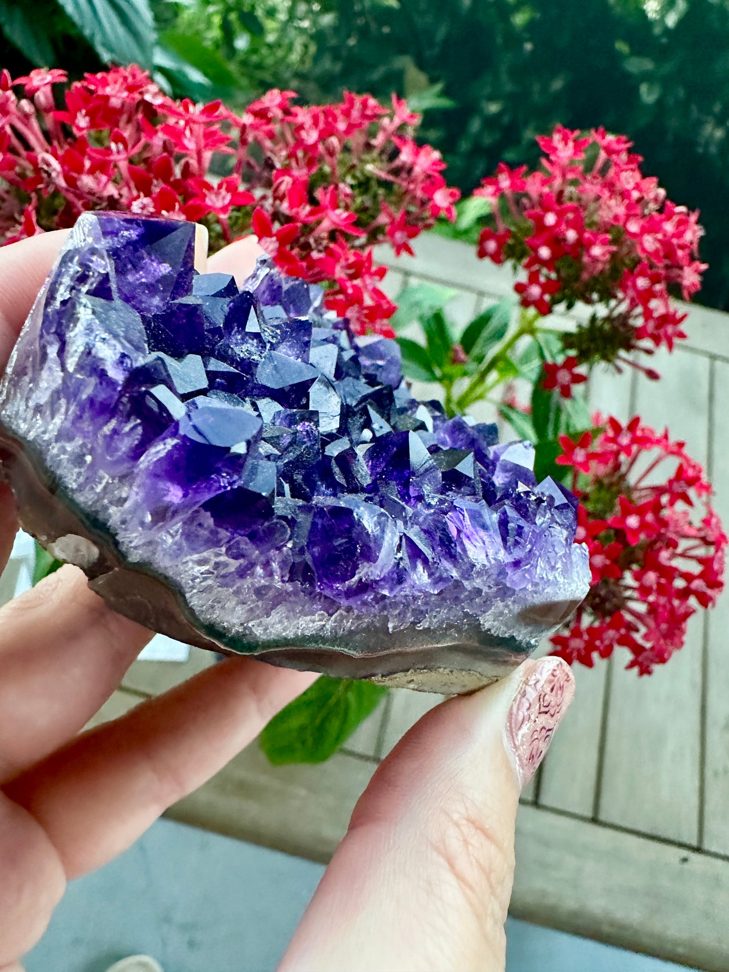 Exquisite Amethyst Druzy Heart from Uruguay - A Stunning Symbol of Love and Spiritual Growth, Perfect for Collectors and Home Decor