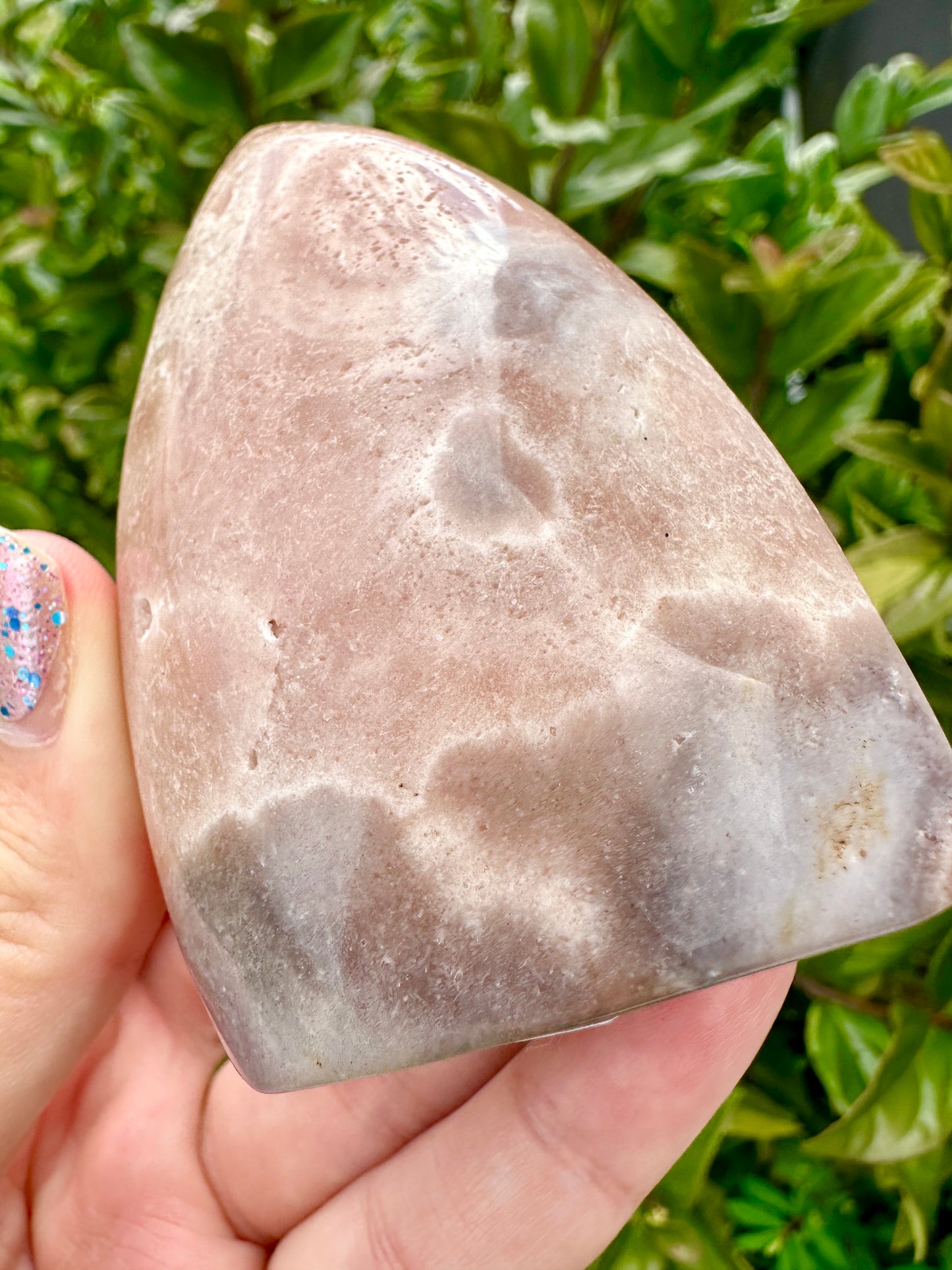 Exquisite Pink Amethyst Freeform - Unique Healing Crystal for Home Decor, Meditation, and Spiritual Growth