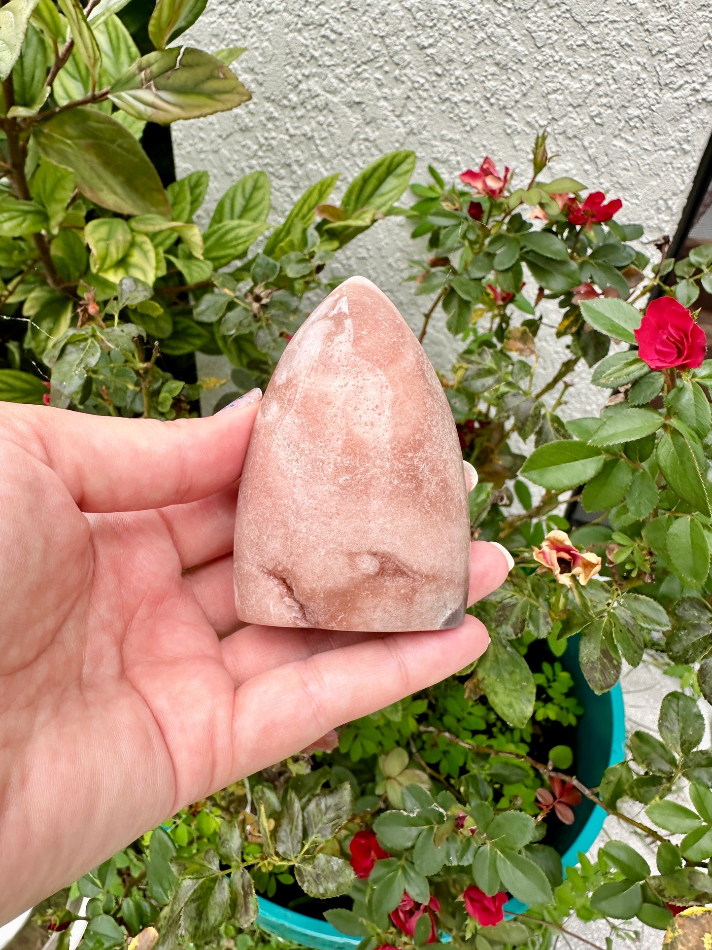 Exquisite Pink Amethyst Freeform - Unique Healing Crystal for Home Decor, Meditation, and Spiritual Growth