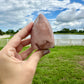 Exquisite Pink Amethyst Freeform - Unique Healing Crystal for Home Decor, Meditation, and Spiritual Growth