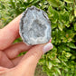 Gorgeous Agate Cut Base Geode - Natural Crystal Geode for Home Decor, Healing, and Meditation