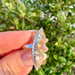 Citrine Sterling Silver Ring Size 5.25 - Elegant Jewelry for Prosperity and Joy