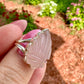 Rose Quartz - Sterling Silver Size 7.25 Ring