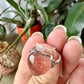 Charming Strawberry Quartz - Adjustable Ring - Natural Gemstone Ring for Healing, Fashion, and Gift Giving