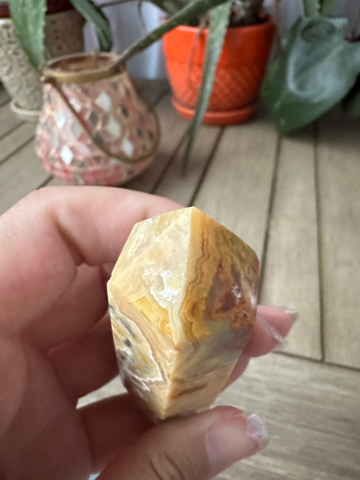 Stunning Crazy Lace Agate Tower - Natural Healing Crystal for Home Decor, Meditation, and Energy Work