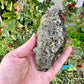 Rare Epidote Specimen from Namibia - Natural Healing Crystal for Collectors, Home Decor, and Energy Work