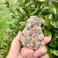 Rare Grossular Garnet with Vesuvianite Specimen from Sierra De Cruces, Coahuila, Mexico, Natural Crystal Collection, Unique Mineral Display