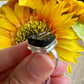 Black Tourmaline Sterling Silver Ring Size 7.5 - Elegant Handcrafted Gemstone Jewelry for Everyday Elegance and Protection