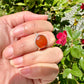 Elegant Sterling Silver Carnelian Ring Size 8.25 - Handcrafted Gemstone Jewelry for Women - Perfect for Special Occasions and Everyday Wear