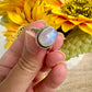 Sterling Silver Moonstone Ring Size 9.25, Captivating Handcrafted Gemstone Jewelry, Mystical Lunar Inspired Accessory, Unique Gift Idea