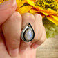 Sterling Silver Moonstone Ring Size 7.75, Captivating Handcrafted Gemstone Jewelry, Mystical Lunar Inspired Accessory, Unique Gift Idea