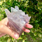 Fluorite Dragon Head – Unique Crystal Sculpture, Healing Stone, Home Decor, Feng Shui, Gift for Crystal Collectors