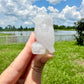 Clear Quartz Owl Carving, Elegant and Enlightening Decor, Perfect for Home or Office, Unique Gift for Owl Lovers