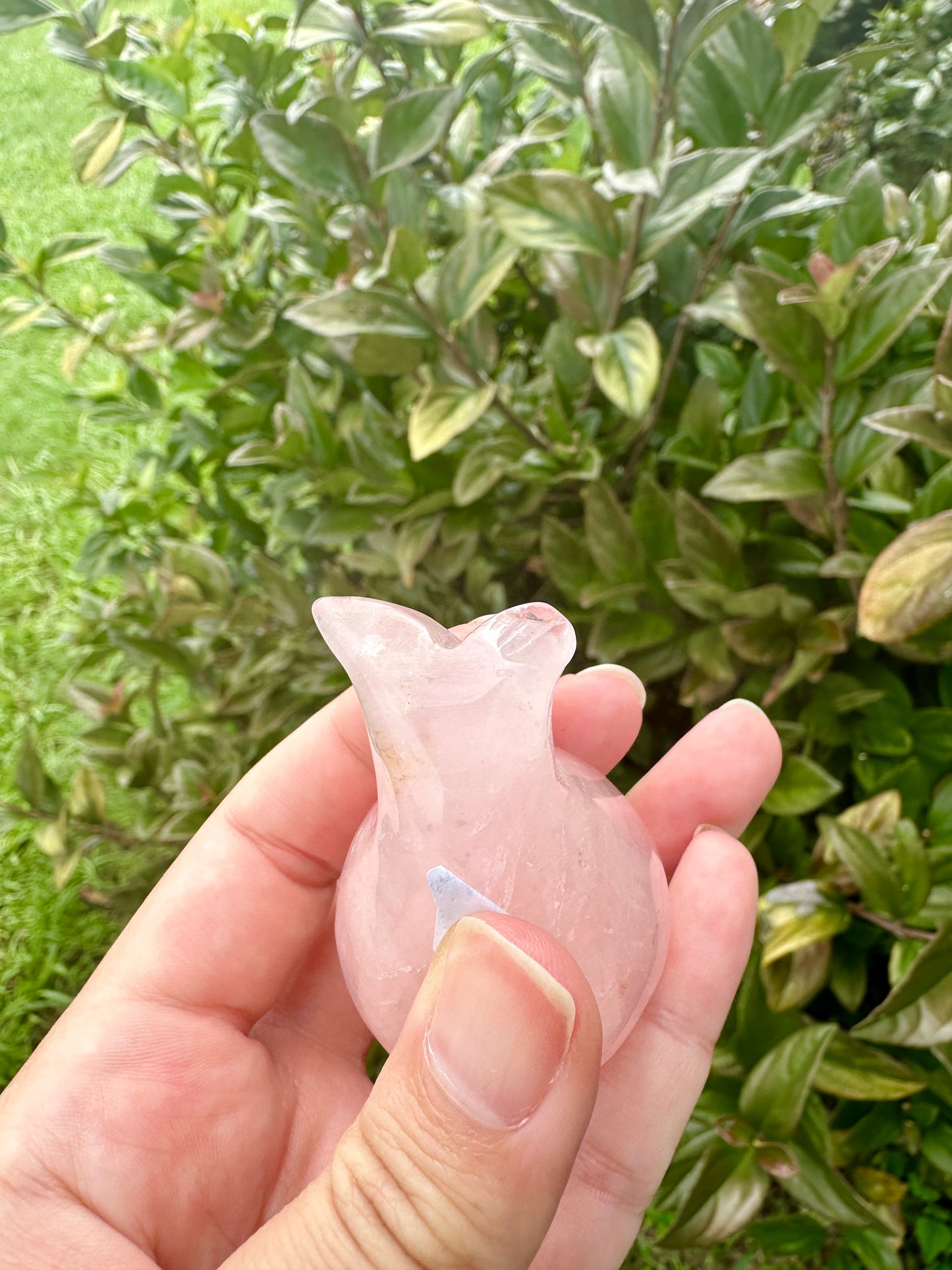 Rose Quartz Whale Carving, Elegant and Heartwarming Decor, Perfect for Home or Office, Unique Gift for Whale Lovers