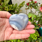 Orca Agate Heart - Dive into Emotional Healing and Oceanic Serenity, Perfect for Love and Calmness, Ideal for Meditation and Romantic Decor