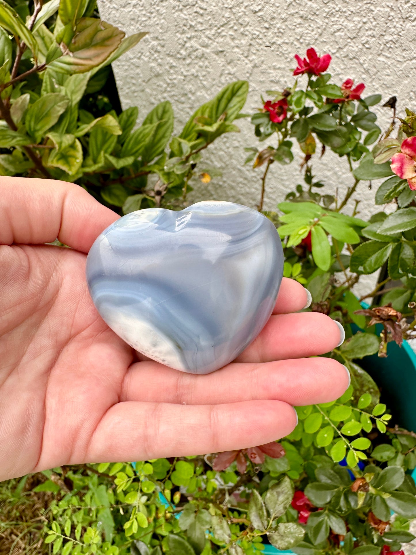 Orca Agate Heart - Dive into Emotional Healing and Oceanic Serenity, Perfect for Love and Calmness, Ideal for Meditation and Romantic Decor