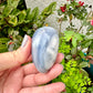 Orca Agate Heart - Dive into Emotional Healing and Oceanic Serenity, Perfect for Love and Calmness, Ideal for Meditation and Romantic Decor