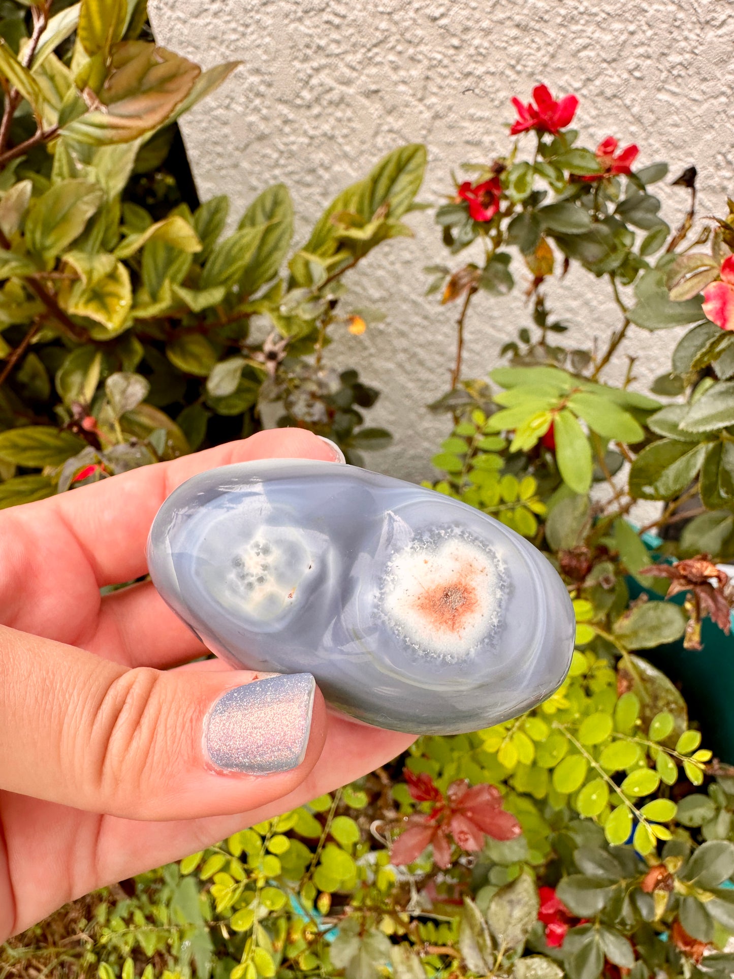 Orca Agate Heart - Dive into Emotional Healing and Oceanic Serenity, Perfect for Love and Calmness, Ideal for Meditation and Romantic Decor