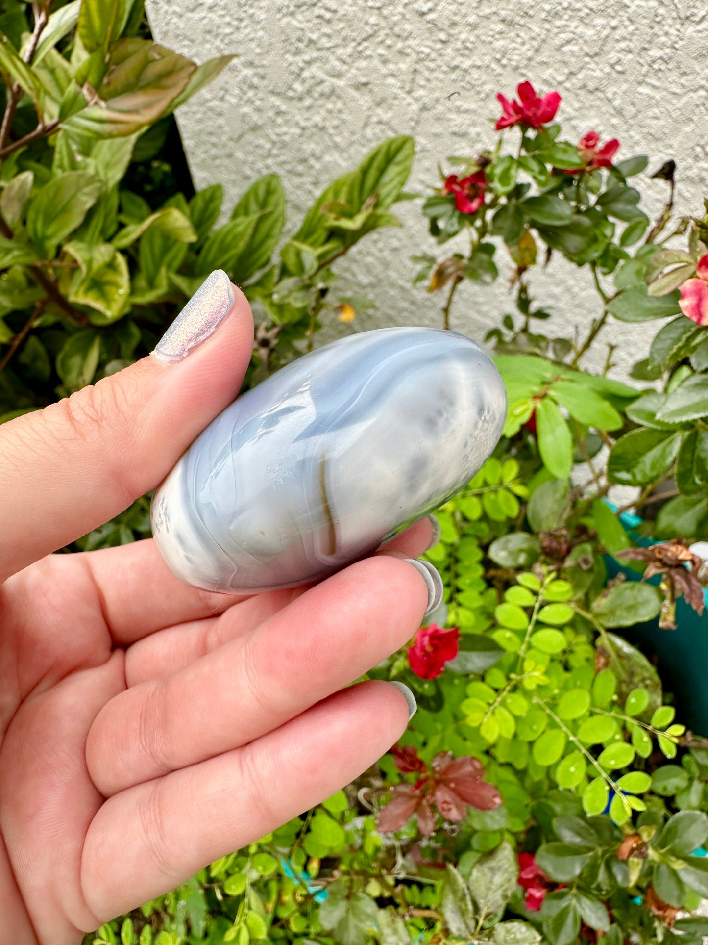 Orca Agate Heart - Dive into Emotional Healing and Oceanic Serenity, Perfect for Love and Calmness, Ideal for Meditation and Romantic Decor