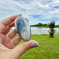 Orca Agate Heart - Dive into Emotional Healing and Oceanic Serenity, Perfect for Love and Calmness, Ideal for Meditation and Romantic Decor