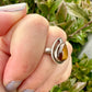 Tiger’s Eye Sterling Silver Ring, Bold and Stylish Design, Perfect for Men and Women, Size 10 Ring