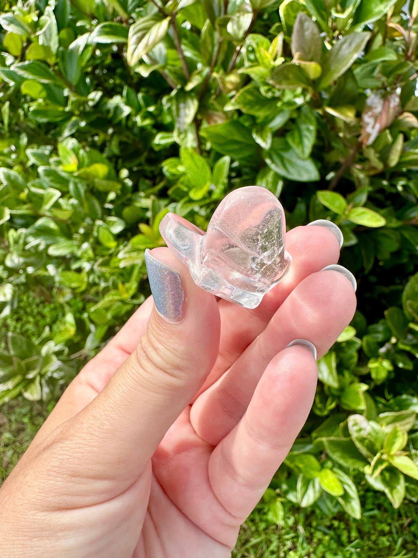 Clear Quartz Butterfly Carving, Elegant and Uplifting Decor, Perfect for Home or Office, Unique Gift for Butterfly Lovers