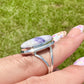 Morado Opal - Sterling Silver Size 7 Ring