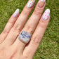 Morado Opal - Sterling Silver Size 11 Ring