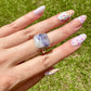 Morado Opal - Sterling Silver Size 11 Ring