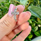 Quartz - Sterling Silver Quartz Ring - Size 5 Ring