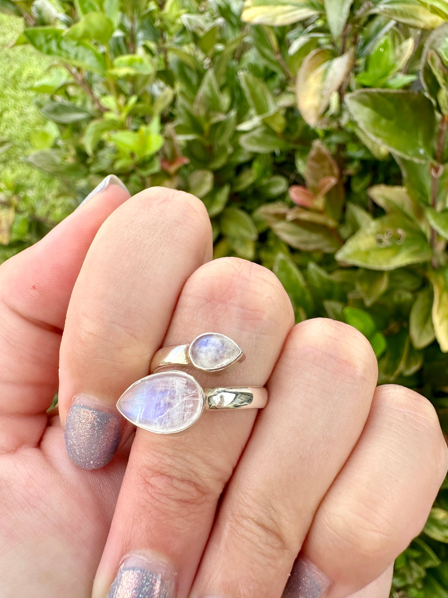 Sterling Silver Moonstone Ring Size 7, Captivating Gemstone Jewelry, Mystical Lunar Inspired Accessory, Unique Gift Idea