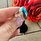 Exquisite Shattuckite Ring Size 6 - A Vibrant Statement of Intuition and Communication, Set in Elegant Design