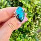 Exquisite Shattuckite Ring Size 6 - A Vibrant Statement of Intuition and Communication, Set in Elegant Design