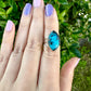 Exquisite Shattuckite Ring Size 6 - A Vibrant Statement of Intuition and Communication, Set in Elegant Design