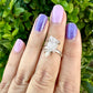 Delicate Kunzite Ring Size 6 - A Touch of Soft Pink Elegance for Love and Healing, Set in a Graceful Design