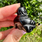 Black Obsidian Carved Buddha: Serene Meditation Figurine, Protective Energy & Spiritual Enlightenment, Zen Decor for Peaceful Space