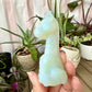 Opalite Giraffe Carving - Natural Gemstone Decor - Unique Healing Stone Sculpture - Elegant Boho Style Home Accent