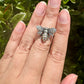 Sterling Silver Bee Ring Size 6.5 - Nature-Inspired Jewelry - Elegant Boho Style Statement Ring - Unique Gift for Her