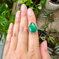 Malachite Ring Size 7.25 in Sterling Silver - Embrace the Vibrant Beauty and Healing Energy of Malachite