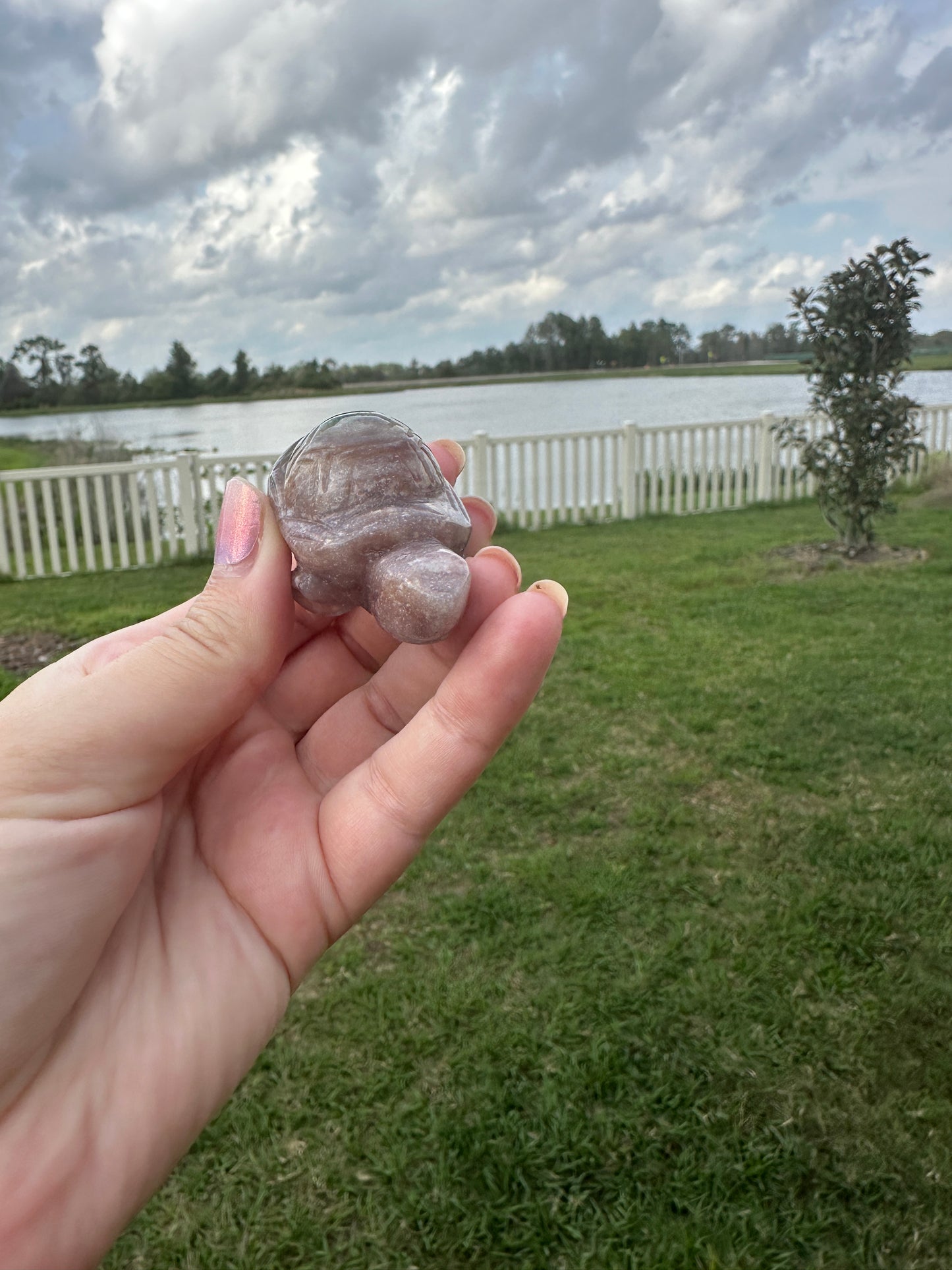 Ocean Jasper Turtle Sculpture: Unique Handcrafted Gemstone Turtle, Perfect Home Decor and Gift Idea, Radiating Calming Energy