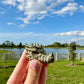 Unique Pyrite Dragon Head Carving - Mystical Decor, Fantasy Art Sculpture, Energy Stone Figurine for Home and Office, Magical Gift Idea