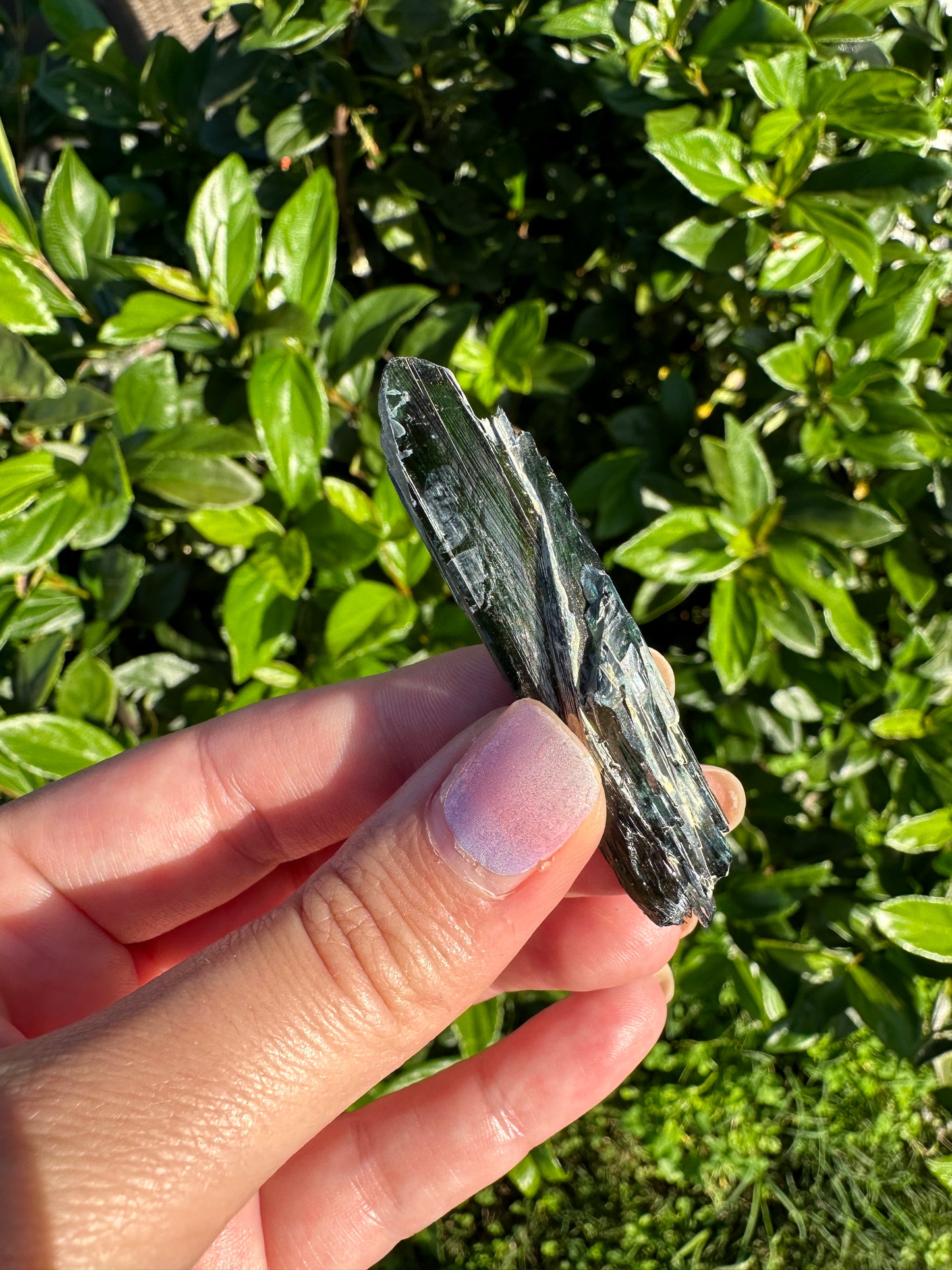 Rare Vivianite Specimen - Natural Crystal for Collectors, Healing Energy Mineral, Vibrant Blue Green Stone, Unique Geological Gift