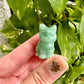 Exquisite Green Aventurine Cat Carving - Perfect for Healing, Home Decor, and Unique Gift Ideas, Embrace Nature-Inspired Elegance