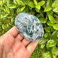 Stunning Moss Agate Palm Stone - Perfect for Meditation and Healing, Enhance Your Spiritual Journey with Natural Moss Agate, Unique Gift Idea
