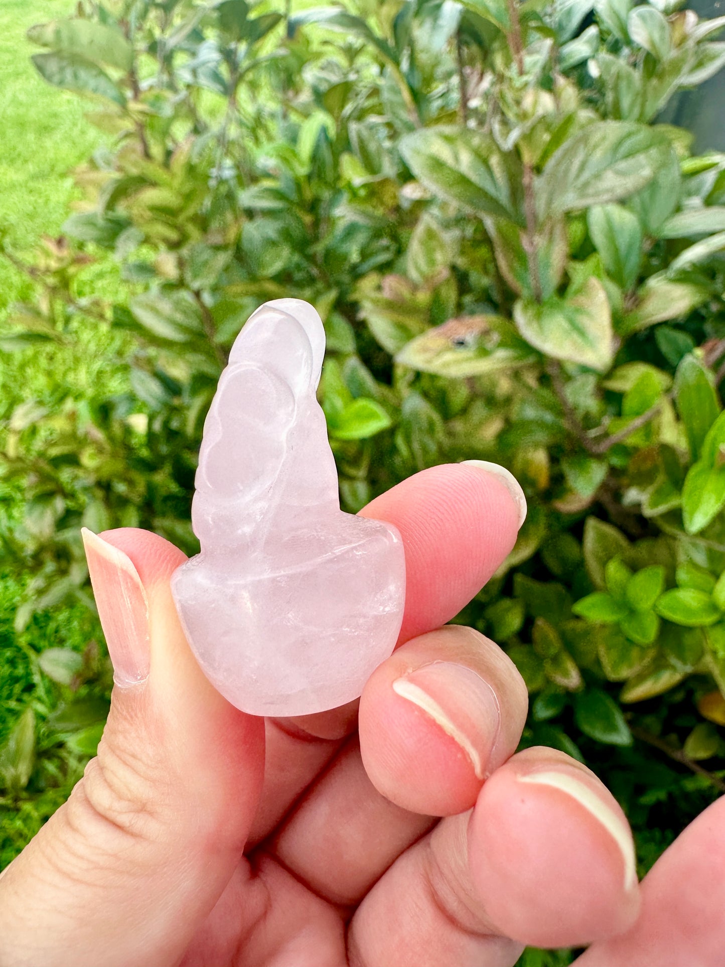 Rose Quartz Flower Plant Carving, Handcrafted Rose Quartz Crystal Plant, Healing Rose Quartz Flower Sculpture, Feng Shui Rose Quartz Decor, Love Energy Crystal