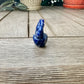 Sodalite Flower Plant Carving, Handcrafted Sodalite Crystal Plant, Healing Sodalite Flower Sculpture, Natural Sodalite Decor, Blue Crystal Energy Carving for Home